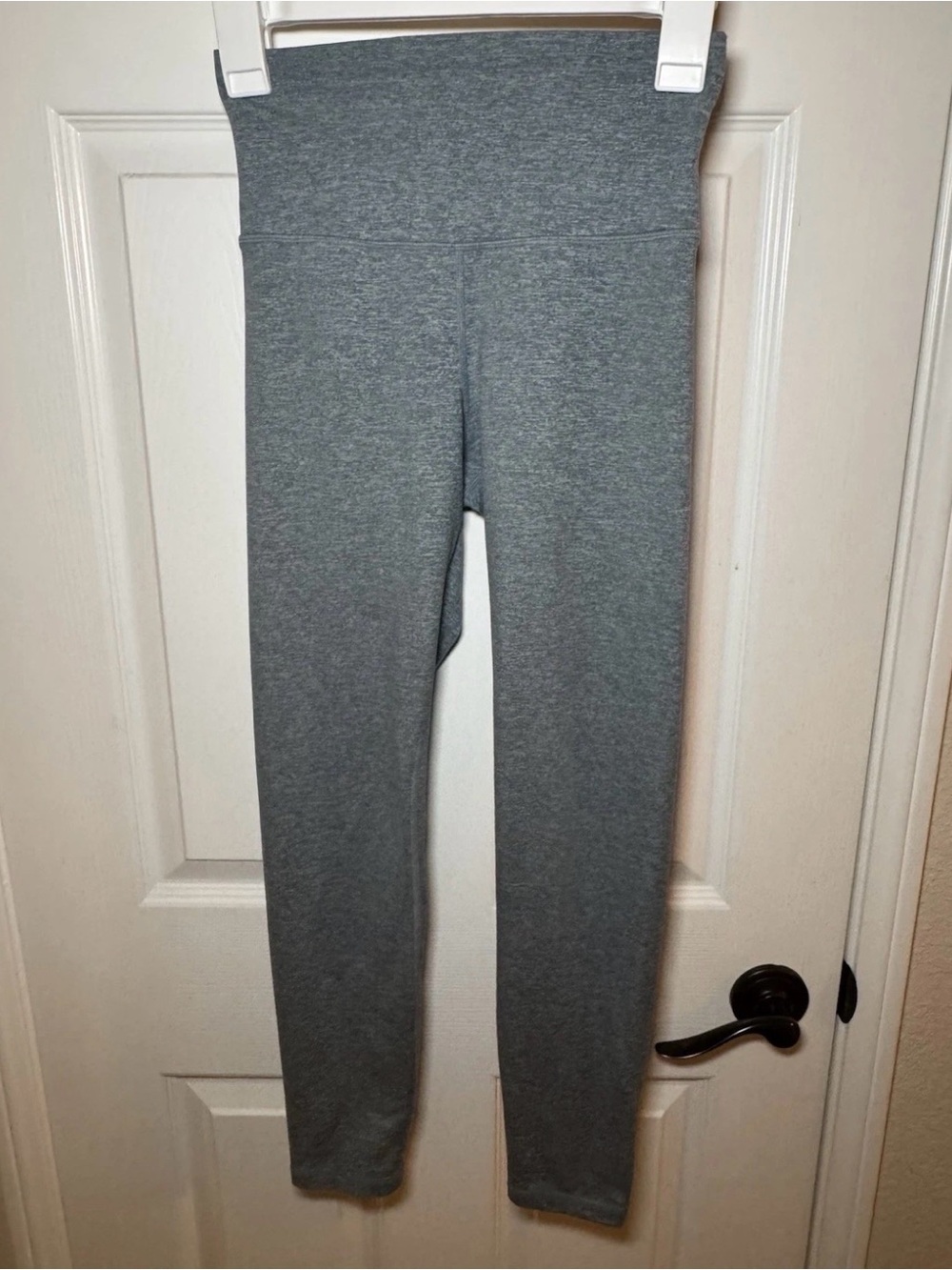 Quince Heather Gray High-Waist Leggings
